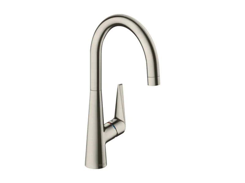 Robinet de cuisine HANSGROHE Talis M51 260 aspect acier inox