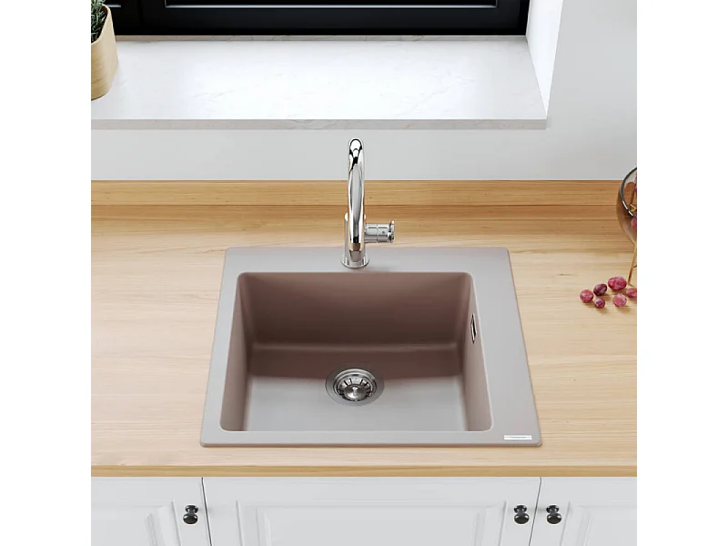 Robinet de cuisine HANSGROHE Vernis Blend M35 210 chromé + nettoyant Briochin