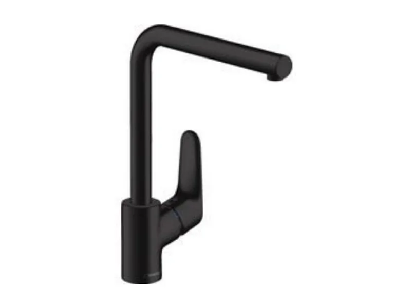 HANSGROHE Focus M41 280 grifo de cocina negro mate