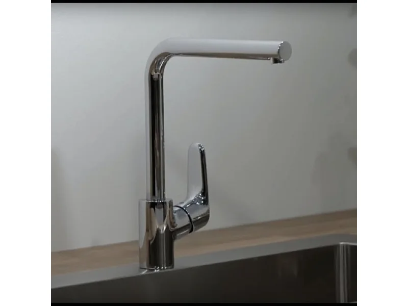 HANSGROHE Focus M41 280 grifo de cocina negro mate