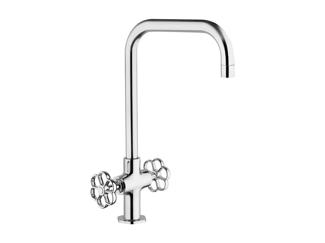 robinet evier cuisine PAINI Induss Bec Haut