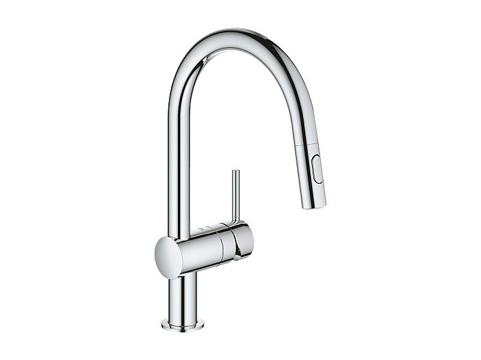 GROHE Minta Douchette Extractible Professionnelle – Chromé StarLight – Fabriqué En Allemagne – Qualité Premium