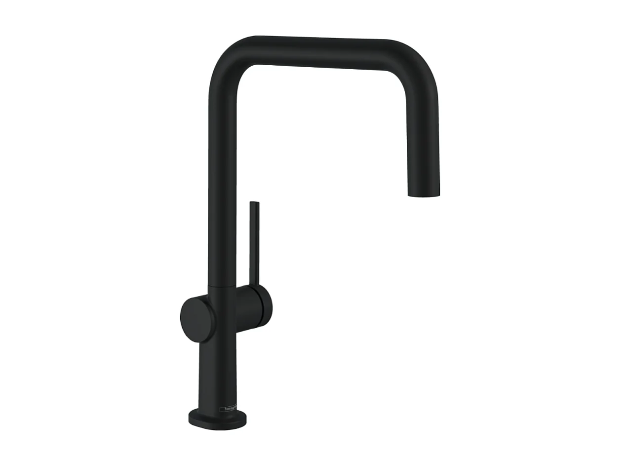 HANSGROHE Talis M54 U 220 grifo de cocina negro mate