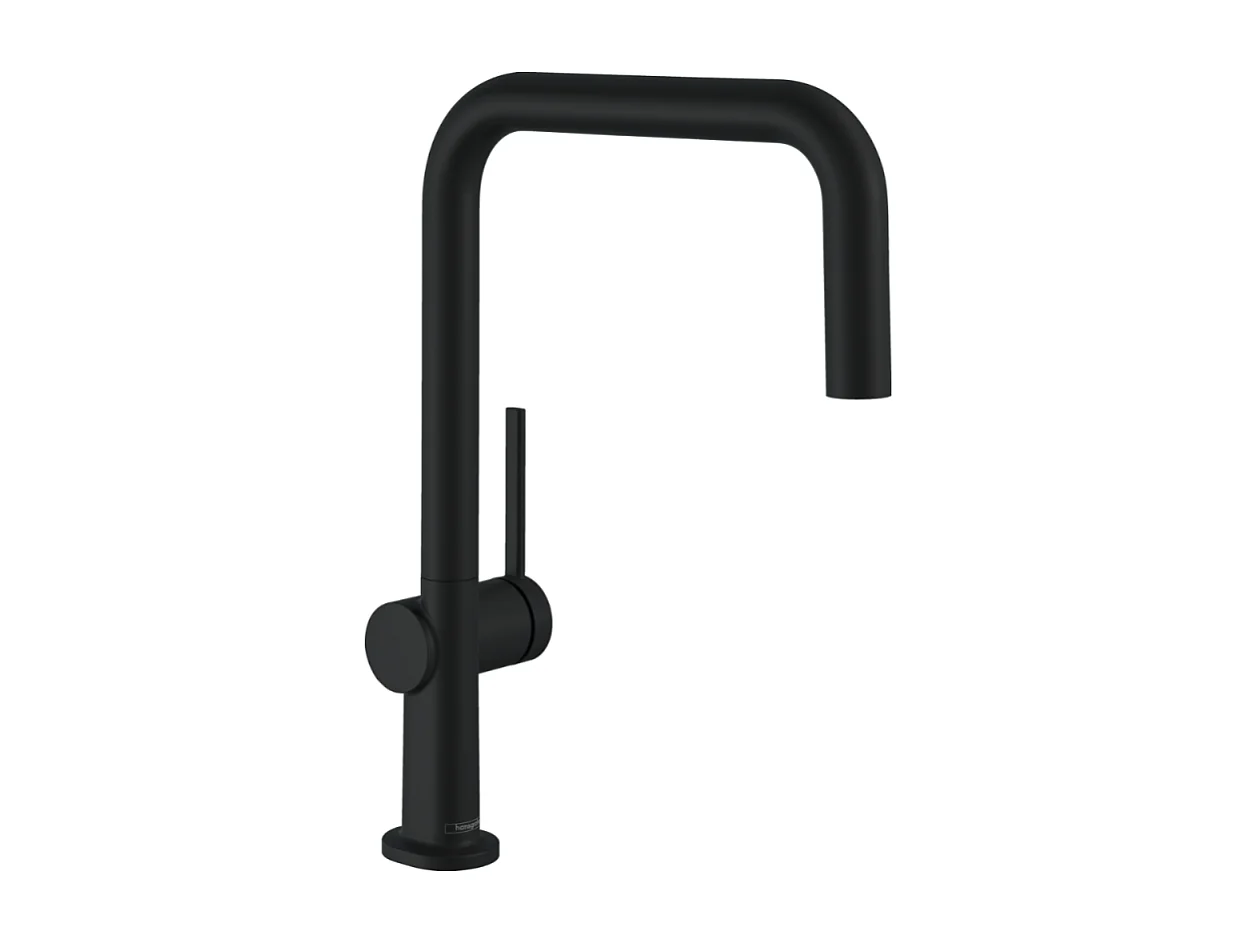 HANSGROHE Talis M54 U 220 grifo de cocina negro mate