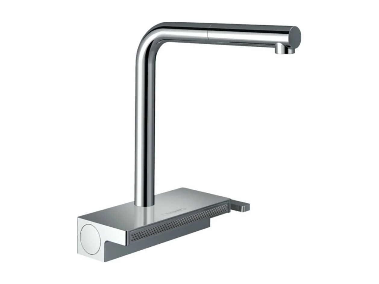 Robinet de cuisine avec douchette HANSGROHE Aquno Select M81 250 2 jets chromé