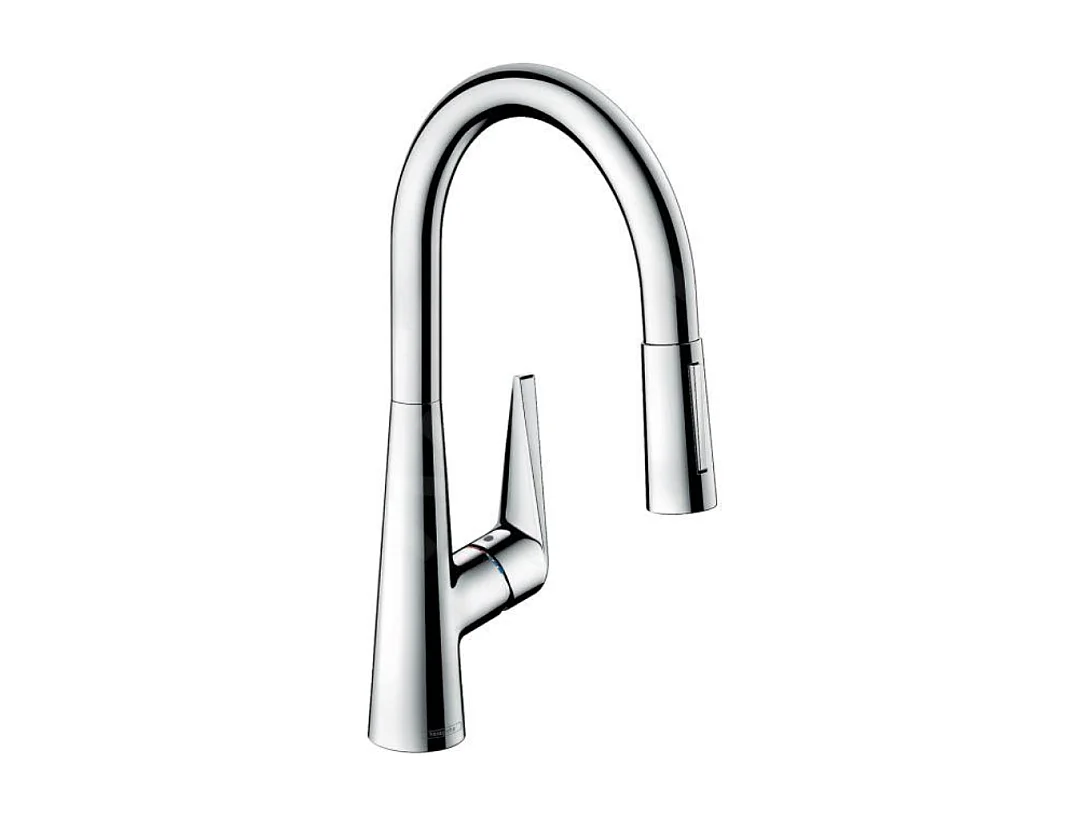 Robinet de cuisine avec douchette HANSGROHE Talis M51 200 sBox 2 jets chromé