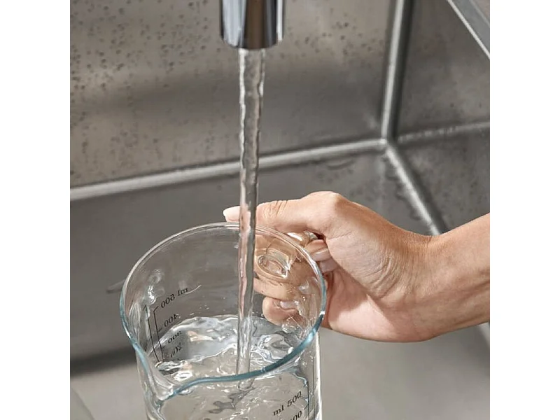 Robinet de cuisine avec douchette HANSGROHE Metris Select M71 240 sBox 2 jets chromé