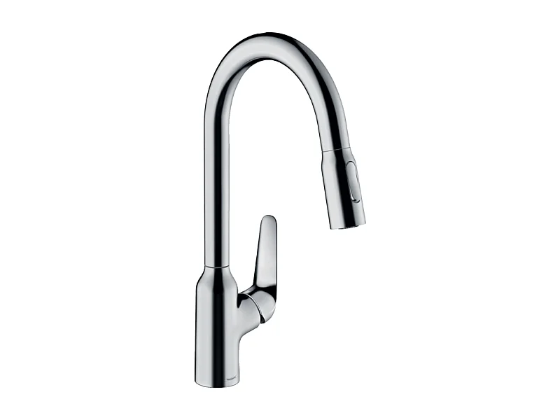 Robinet de cuisine avec douchette HANSGROHE Focus M42 220 sBox 2 jets chromé