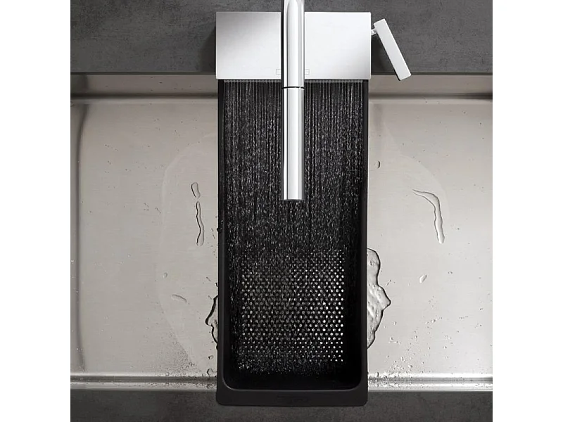 Colador de fregadero HANSGROHE negro mate