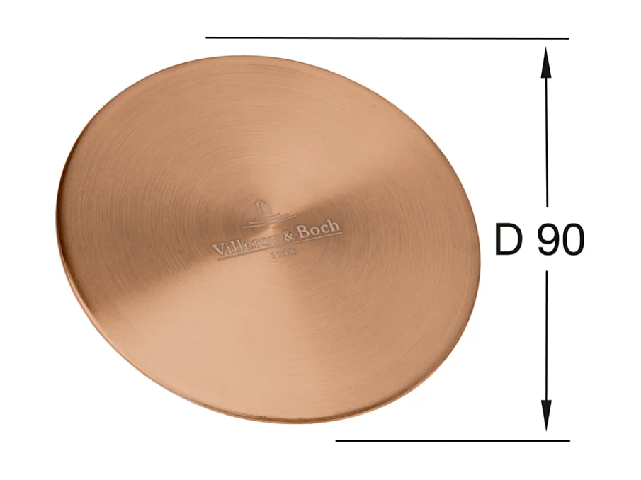 Cache bonde evier VILLEROY ET BOCH Bronze