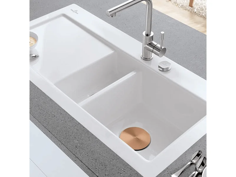 Cache bonde evier VILLEROY ET BOCH Bronze