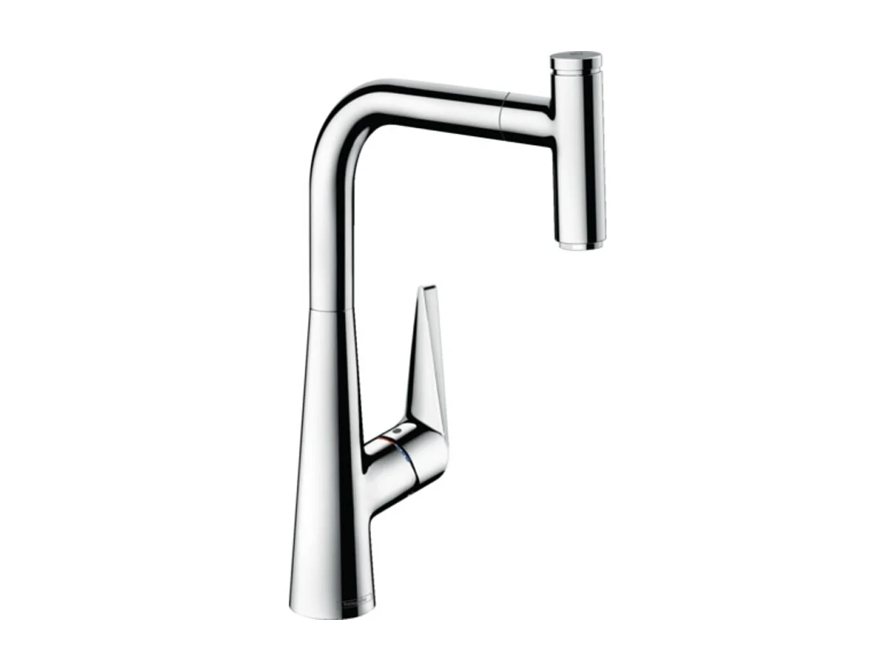 Grifo de cocina con ducha HANSGROHE Talis Select M51 300 cromo