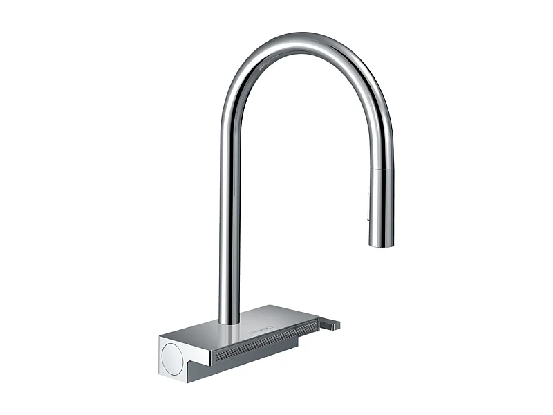 Robinet de cuisine avec douchette HANSGROHE Aquno Select M81 170 sBox 3 jets chromé