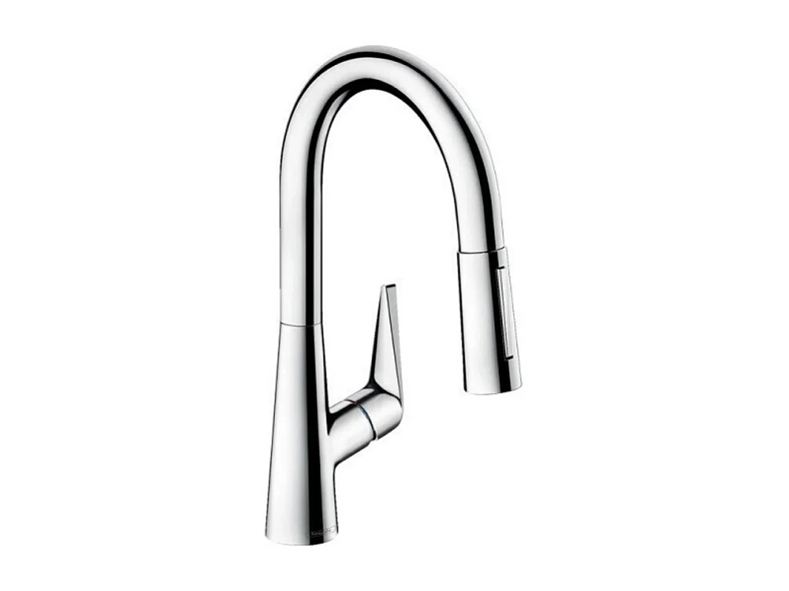 Robinet de cuisine avec douchette HANSGROHE Talis M51 160 sBox 2 jets chromé