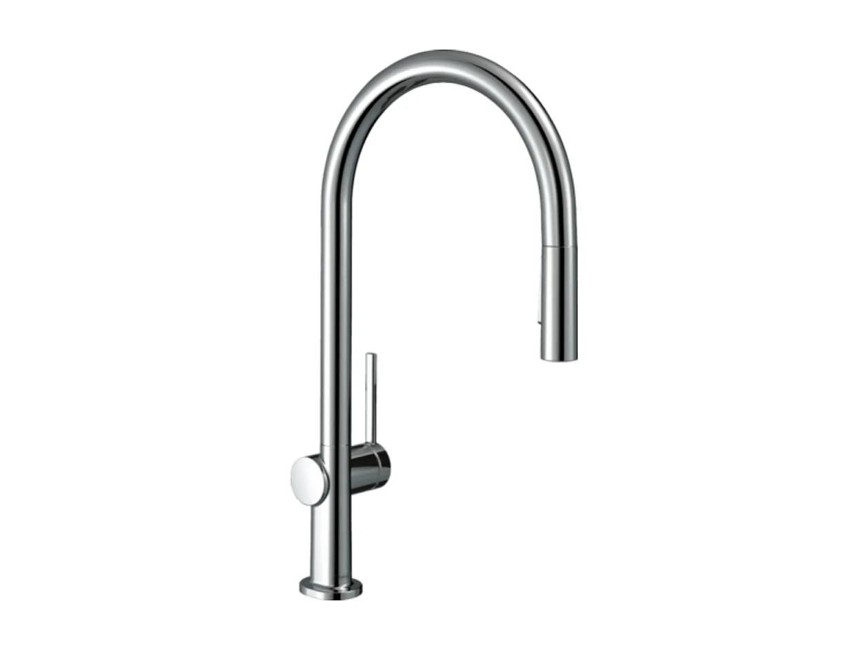 Robinet de cuisine avec douchette HANSGROHE Talis M54 210 2 jets chromé