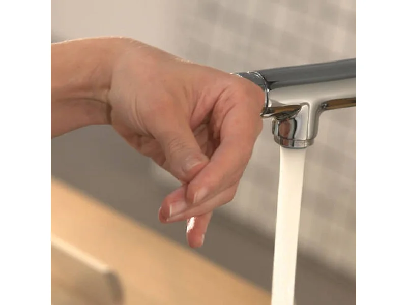 Robinet de cuisine HANSGROHE Talis Select M51 300 aspect acier inox