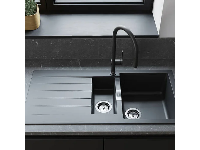 Robinet de cuisine avec douchette HANSGROHE Talis M54 210 sBox aspect acier inox