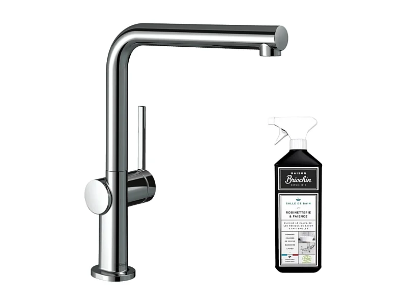 Robinet de cuisine HANSGROHE Talis M54 270 chromé + nettoyant Briochin