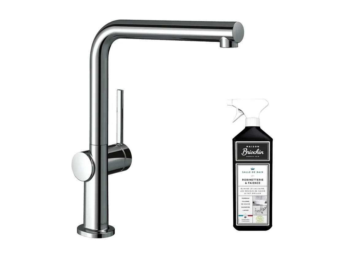 Robinet de cuisine HANSGROHE Talis M54 270 chromé + nettoyant Briochin