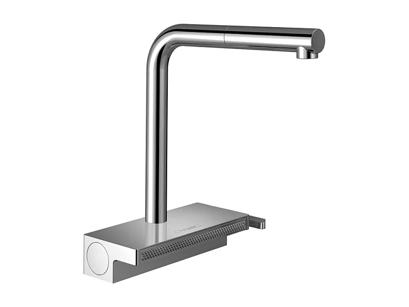 Robinet de cuisine avec douchette HANSGROHE Aquno Select M81 250 sBox 2 jets chromé