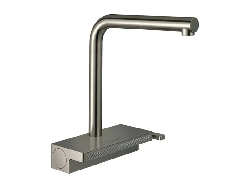 Grifo de cocina con ducha HANSGROHE Aquno Select M81 250 2 chorros aspecto acero inoxidable
