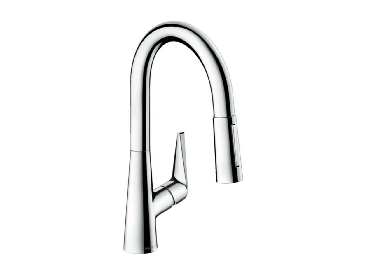 Robinet de cuisine avec douchette HANSGROHE Talis M51 160 2 jets chromé