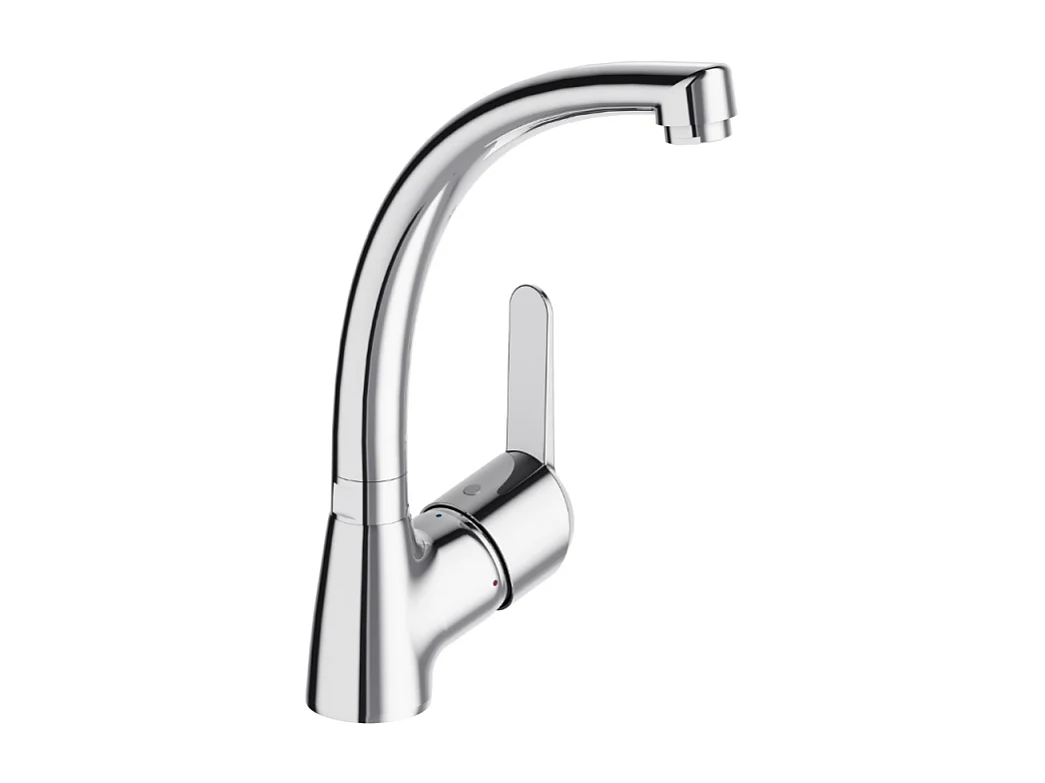 Robinet de cuisine JACOB DELAFON Scoop chromé
