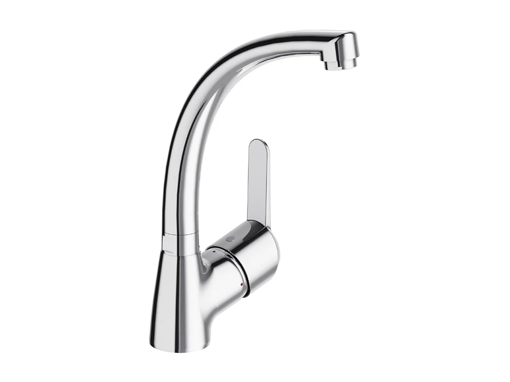 Robinet de cuisine JACOB DELAFON Scoop chromé