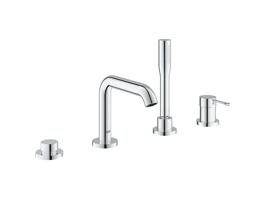 Grohe Mitigeur monocommande 4 trous bain/douche Essence avec ou sans châssis