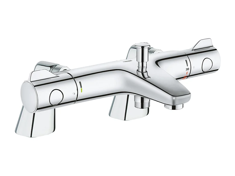Robinet bain thermostatique GROHE Grohtherm 800 avec colonnettes
