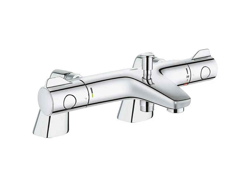 Robinet bain thermostatique GROHE Grohtherm 800 avec colonnettes