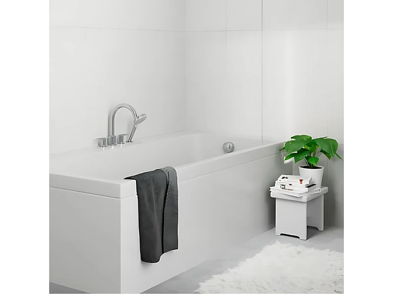 Mélangeur bain douche 4 trous HANSGROHE Vernis Shape chromé