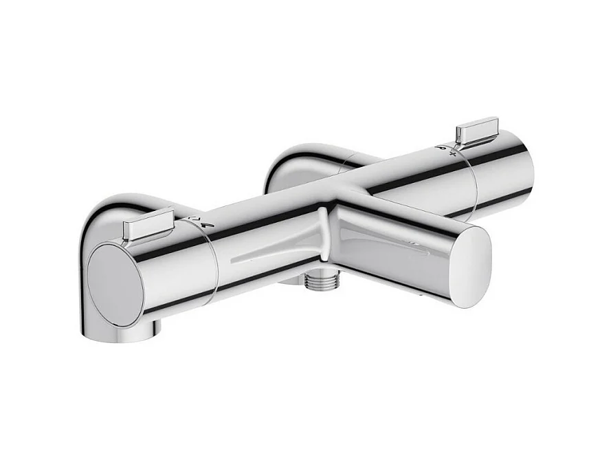 Jacob Delafon Mitigeur bain douche thermostatique sur gorge 2 trous  Cüff chrome