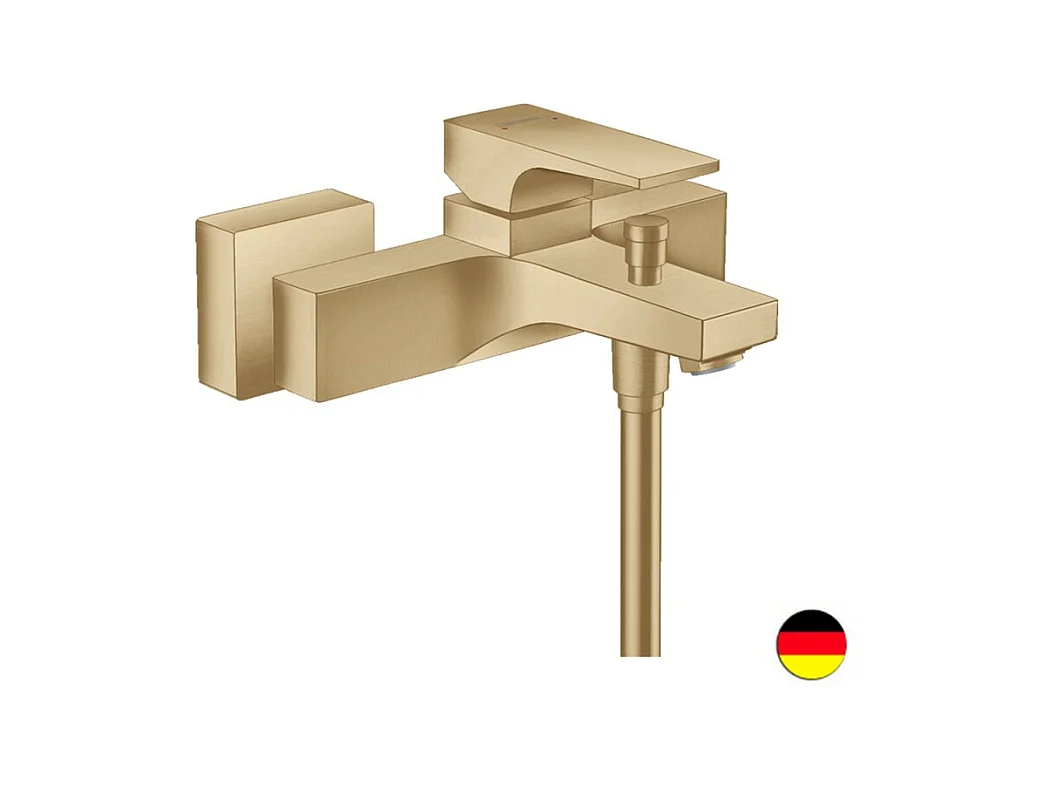 Mitigeur bain douche mécanique HANSGROHE Metropol bronze brossé