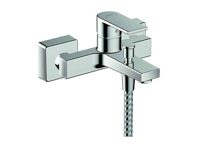 HANSGROHE Vernis Shape mezclador mecánico para bañera y ducha cromado