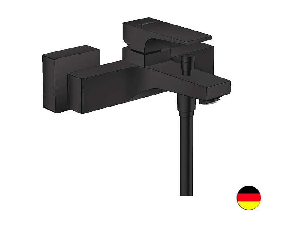 Mitigeur bain douche mécanique HANSGROHE Metropol noir mat