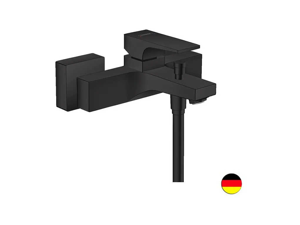 Mitigeur bain douche mécanique HANSGROHE Metropol noir mat