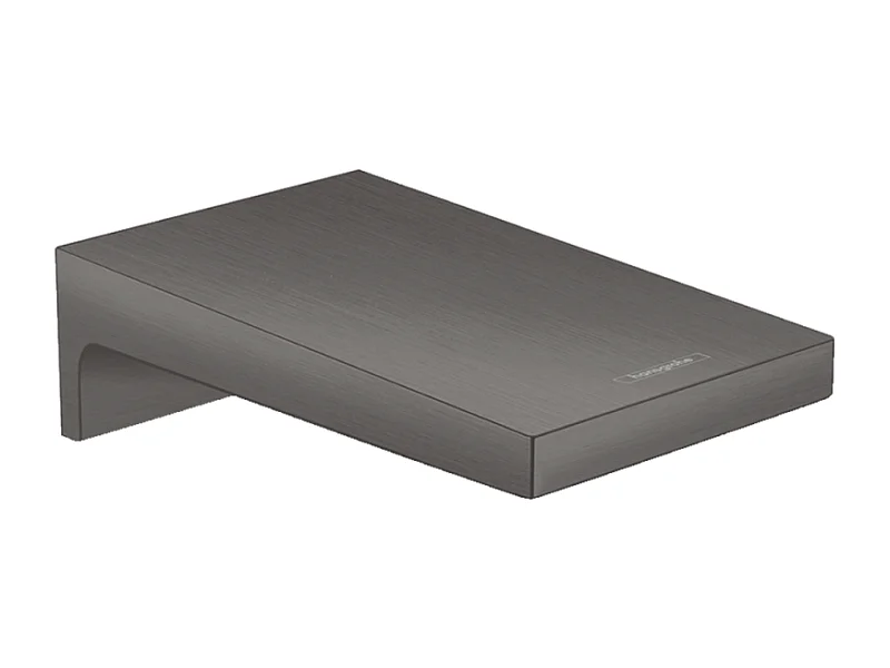 Caño de bañera HANSGROHE Metropol negro cromo cepillado