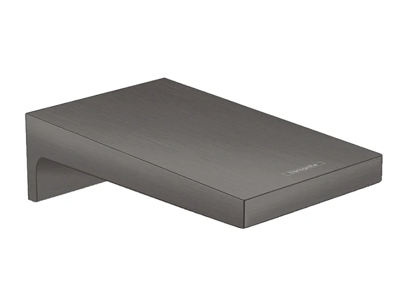 Caño de bañera HANSGROHE Metropol negro cromo cepillado