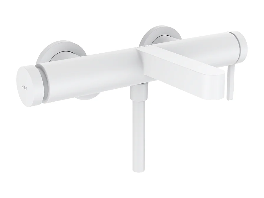 Mitigeur bain douche mécanique HANSGROHE Finoris blanc mat