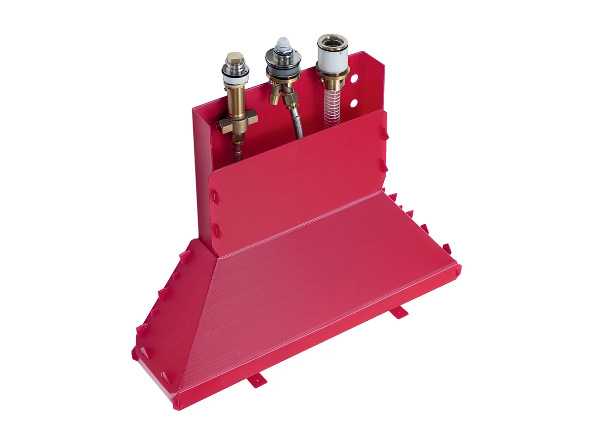 HANSGROHE Mitigeur 3 trous Talis E baignoire Chromé avec Corps encastré