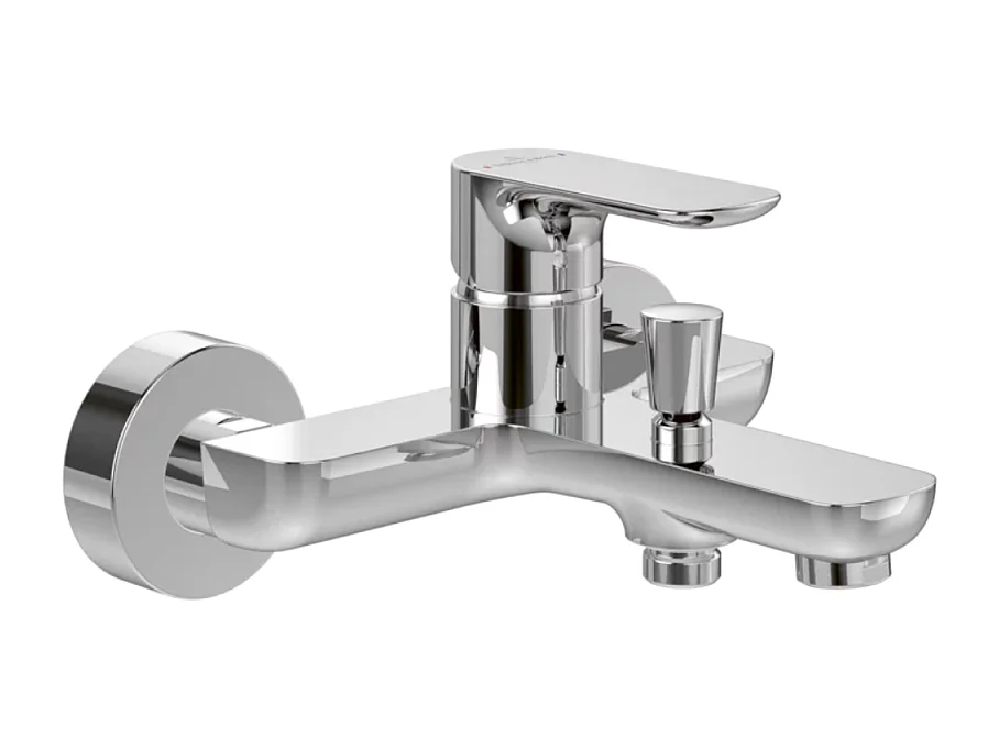 Mitigeur bain douche mécanique VILLEROY ET BOCH O novo Chrome