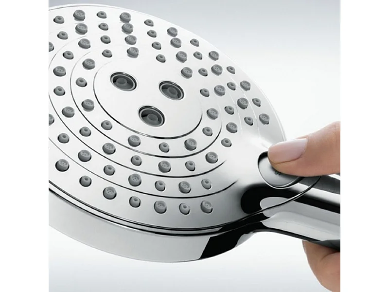 Ensemble robinet bain encastré HANSGROHE Metris chromé