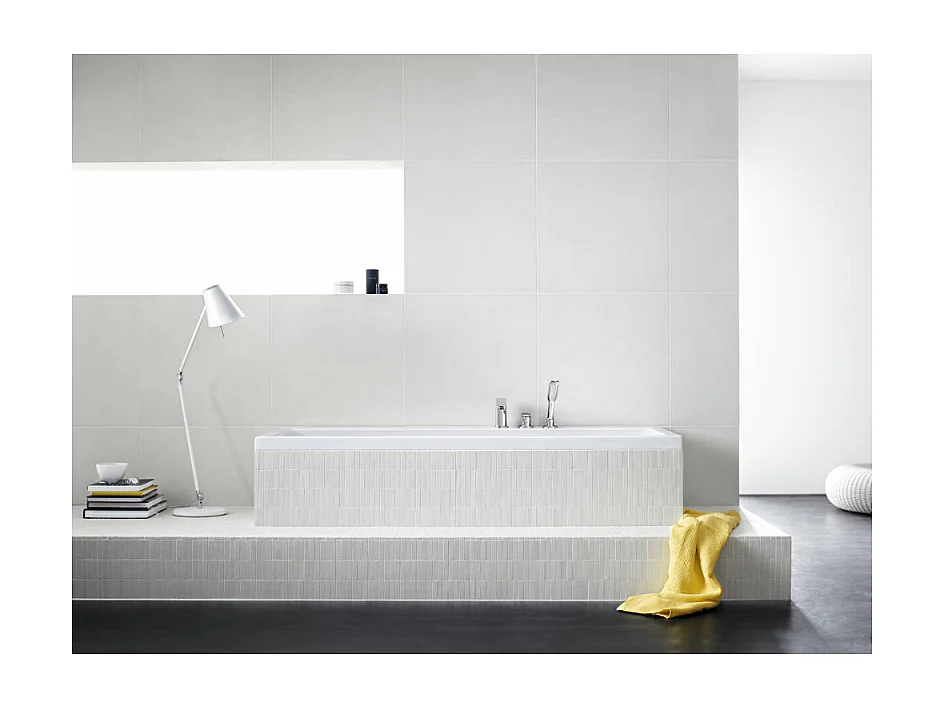 HANSGROHE Mitigeur 3 trous Metris baignoire Chromé avec Corps encastré