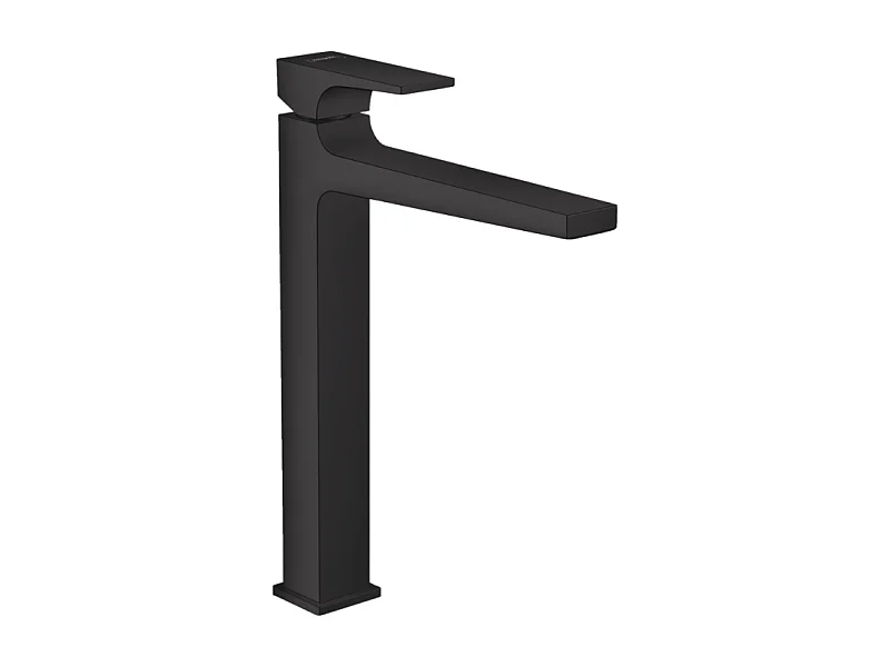 HANSGROHE Mitigeur lavabo Metropol 260 poignée manette, bonde Push-Open noir mat