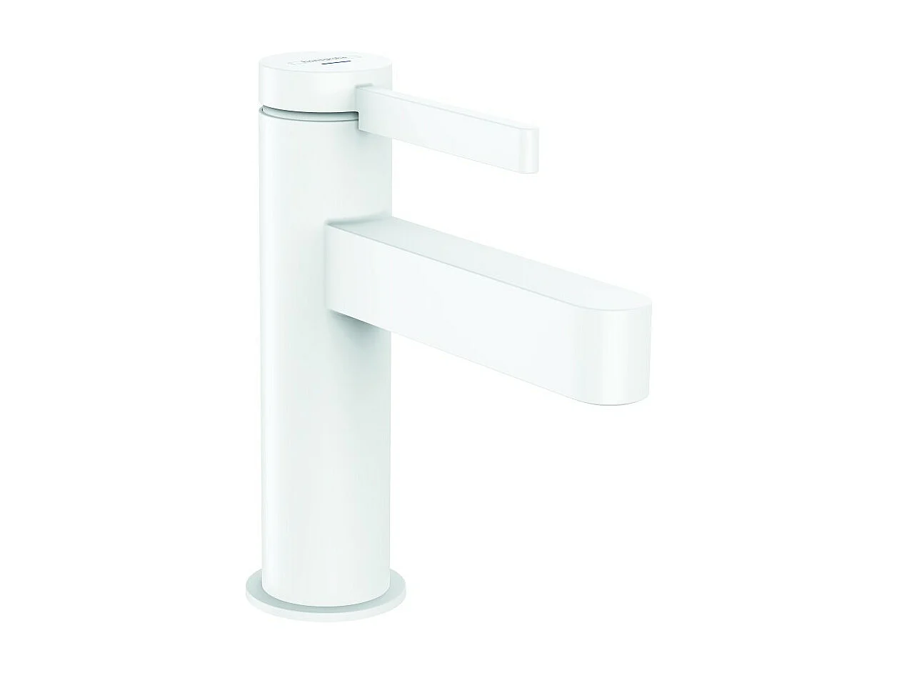 HANSGROHE Robinet de lave-mains 100 eau froide sans tirette ni vidage Finoris blanc mat