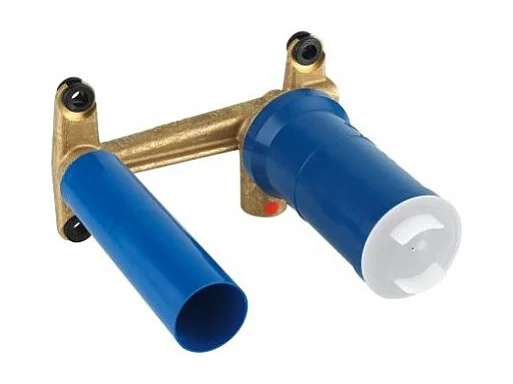 GROHE Façade Mitigeur LINEARE 2 trous lavabo taille L saillie 207 Chromé