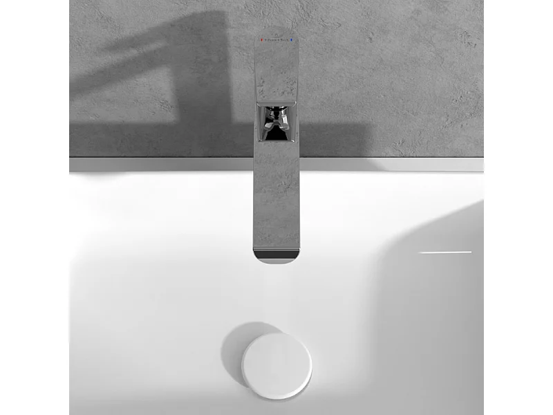 Mitigeur lavabo surélevée VILLEROY ET BOCH Liberty L sans tirette Chrome