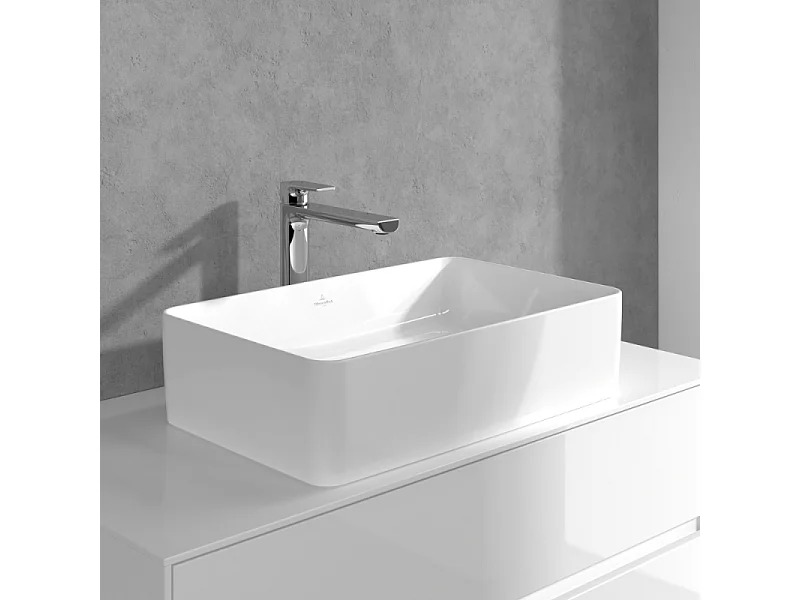 Mitigeur lavabo surélevée VILLEROY ET BOCH Liberty L sans tirette Chrome