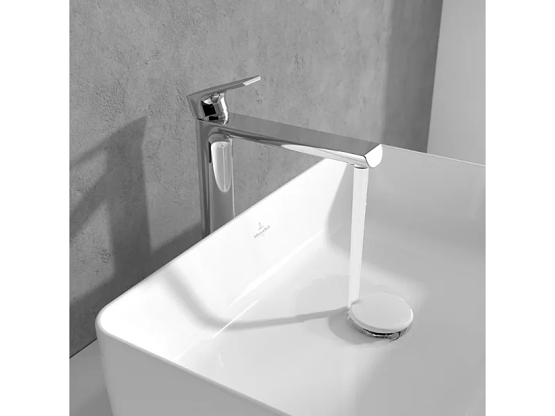 Mitigeur lavabo surélevée VILLEROY ET BOCH Liberty L sans tirette Chrome